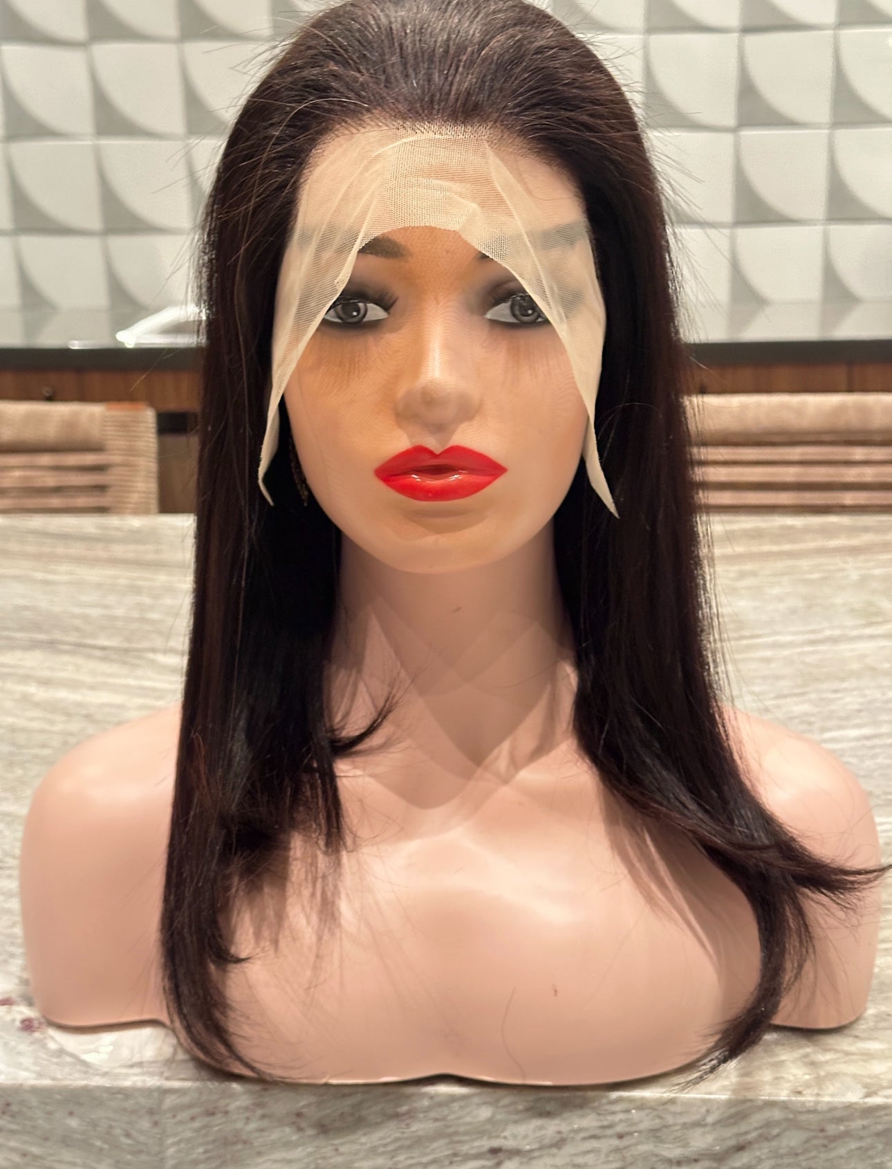 Classic Silk Straight Bob Lace Frontal (Pure Translucent Lace)