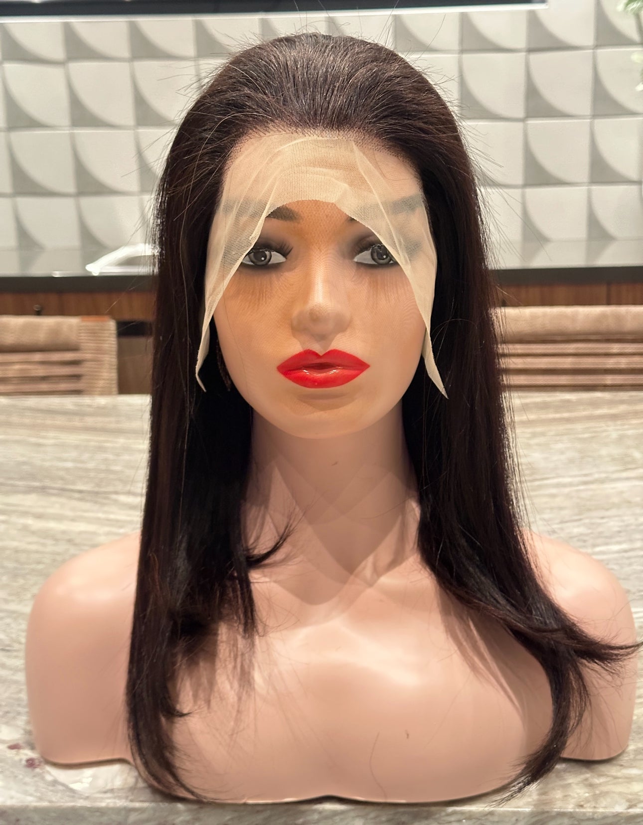 Classic Silk Straight Bob Lace Frontal (Pure Translucent Lace)