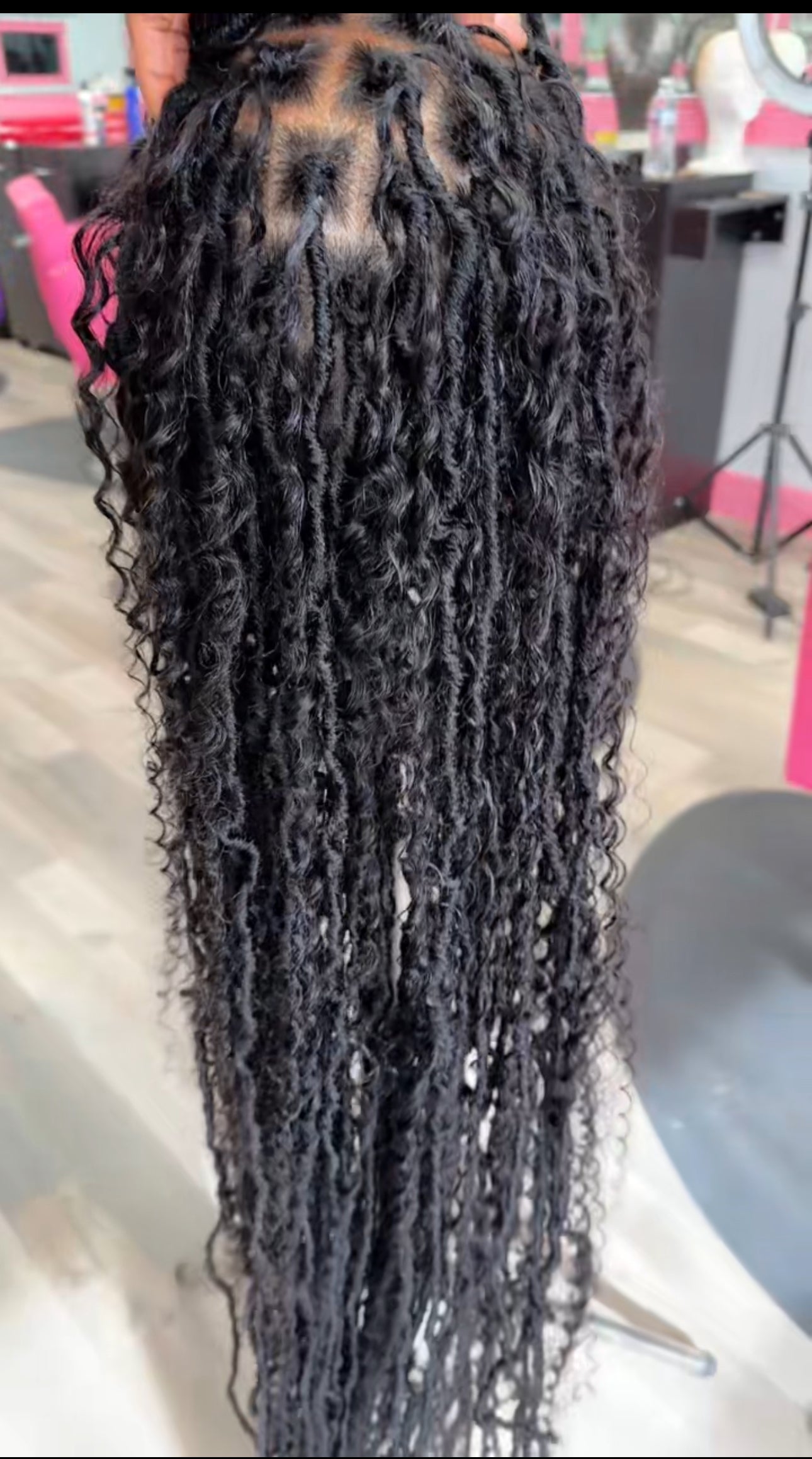Braided Faux Locs Lace Wigs (Faux Locs)
