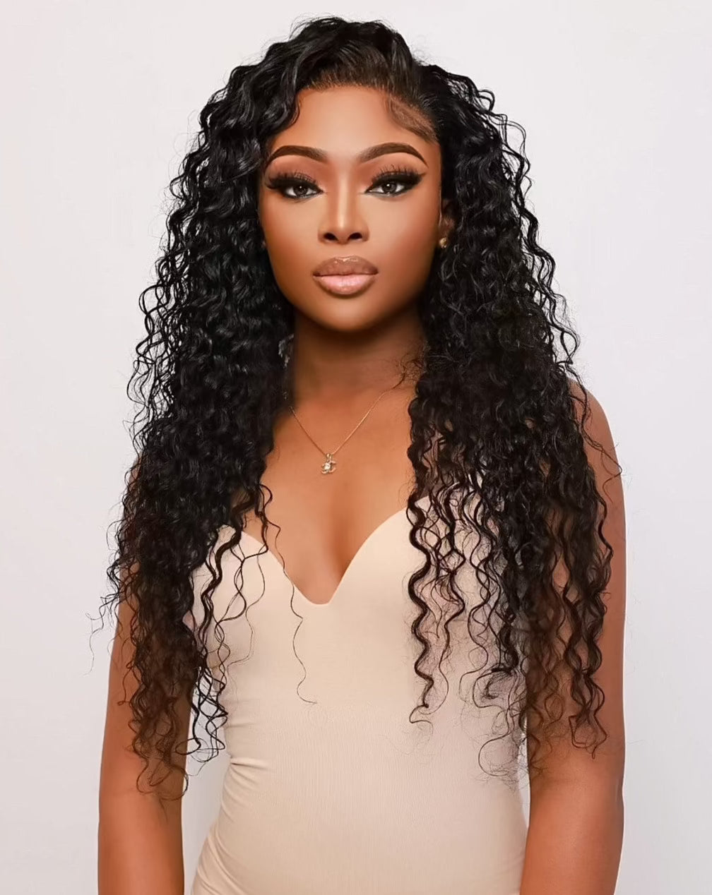 Deep wave Lace Wig (Pure Translucent Lace)