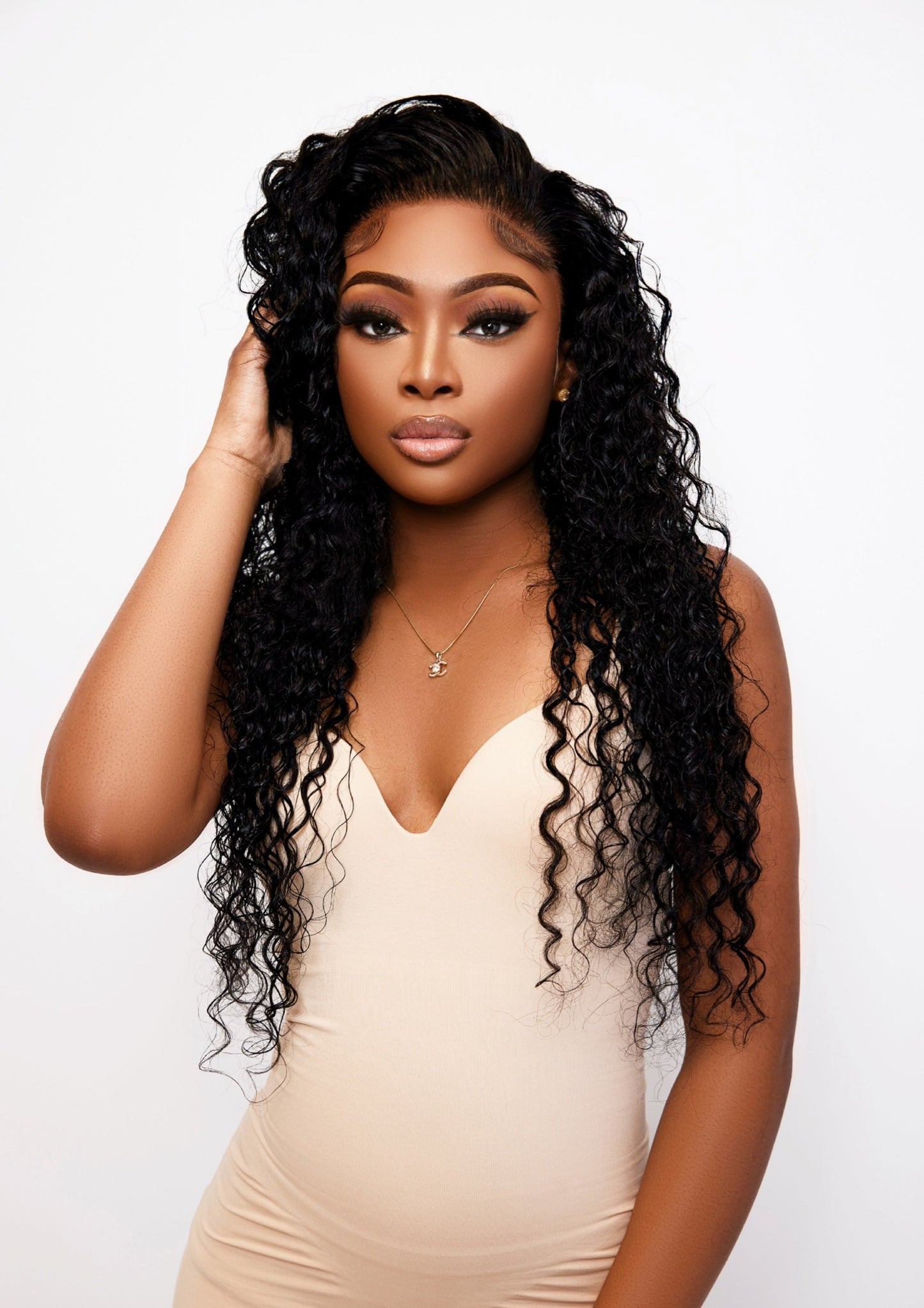 Deep wave Lace Wig (Pure Translucent Lace)