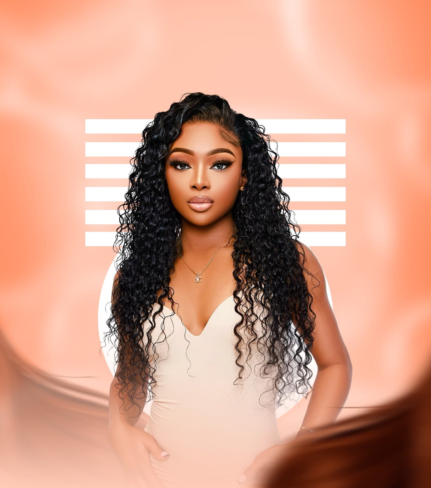 Deep wave Lace Wig (Pure Translucent Lace)